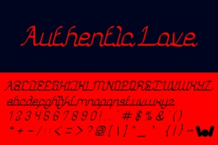 Authentic Love Font: Elevate Your Brand Typography