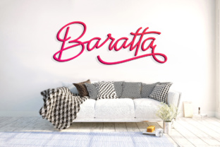 Baratta: The Script Handwritten Font for Scroll-Stopping Headlines