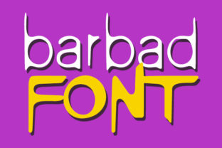 Barbad: A Distinctive Decorative Font for Editorial Design