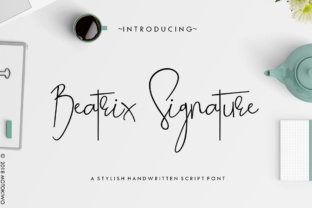 Beatrix Signature: The Elegant Script Font for Modern Brands