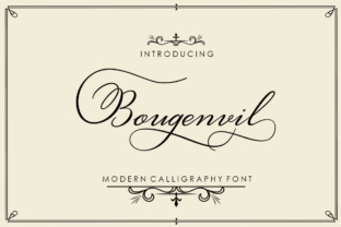 Bougenvil Font Review: Elegant Script for Branding