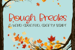 Bough Breaks: A Youthful Script Font for Modern Branding