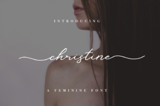 Christine Font Review: A Luxurious Script for Designers