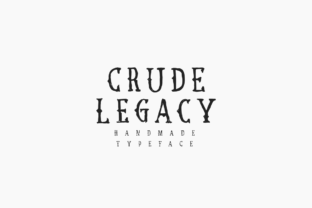 Crude Legacy Typeface for Bold Web Headers