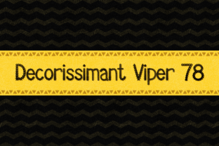 Decorissimant Viper 78: A Fun Decorative Typeface for Web