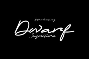 Elevate Editorial Layouts with Dwarf Signature Font