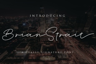 Elevate Web Design with the Brian Strait Typeface