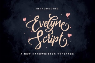 Evelyne: A Refined Script Handwritten Font for Editorial Design