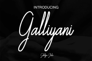 Galliyani Font Review: Stylish Handwritten Type for Makers
