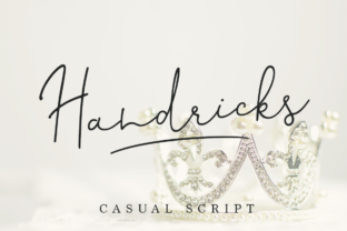 Handricks: A Casual Script Font for Modern Web Design