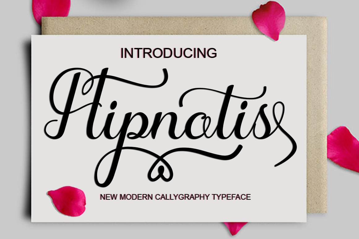 Hipnotis: The Calligraphy Font for Scroll-Stopping Campaigns