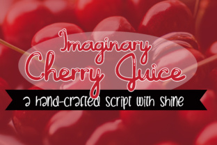 Imaginary Cherry Juice: A Retro Script Font for Web Design