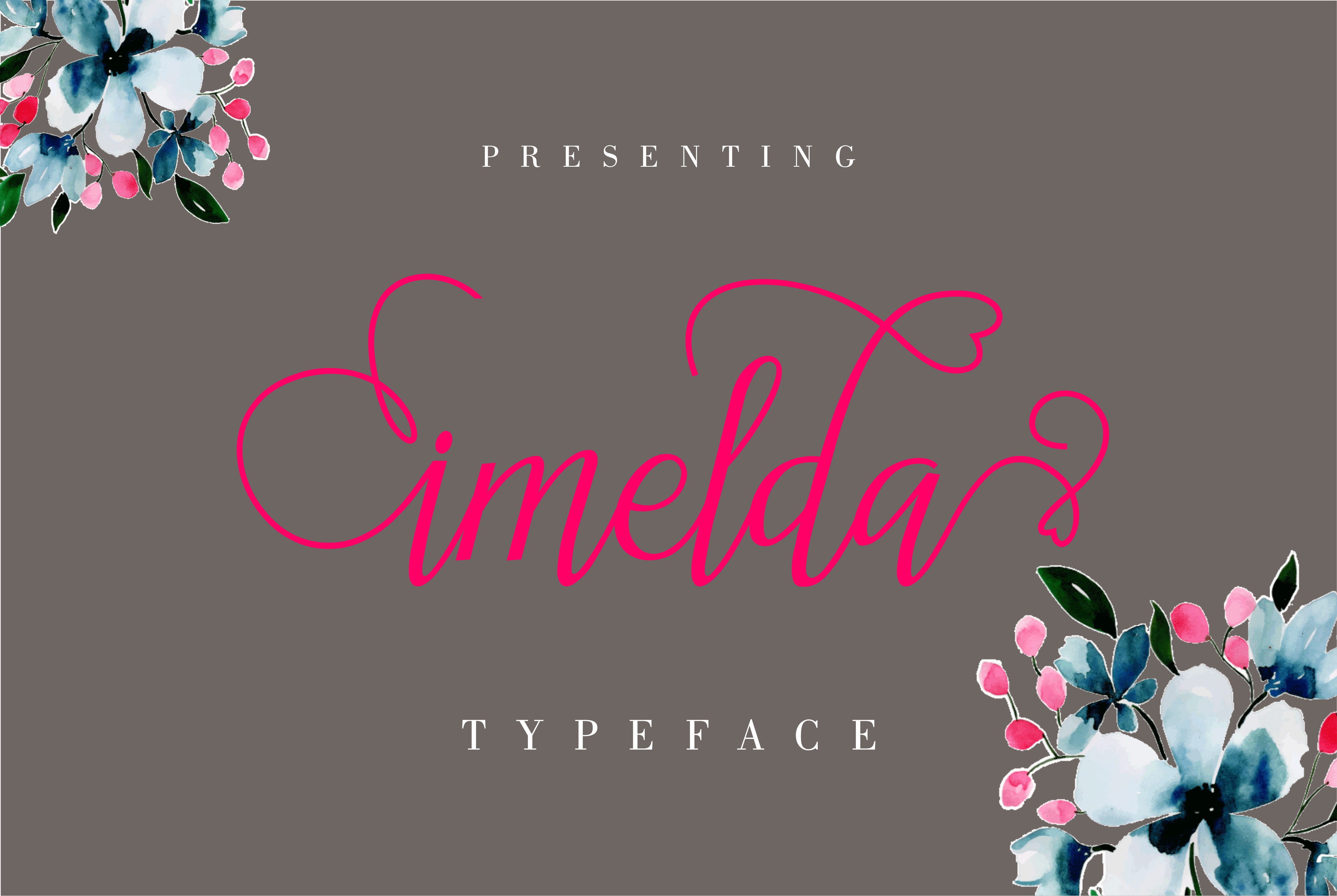 Imelda: A Modern Script Handwritten Font for Digital Design