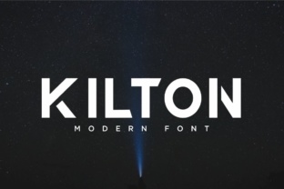 Kilton: The Modern Sans Serif for Crafters