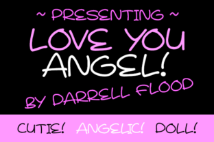 Love You Angel: A Warm Script Handwritten Font for Campaigns