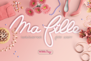 Ma Fille: A Sleek Script Font for Modern Web Design