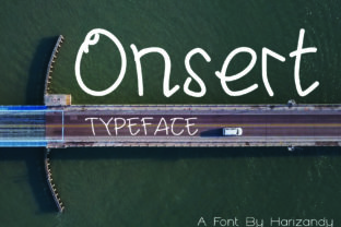 My Onsert: A Cute Handwritten Font for Modern Campaigns
