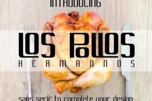 Pollos Font: Elevating Campaign Visuals with Elegant Sans Serif Style