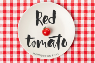 Red Tomato: A Playful Script Font for Summer Branding