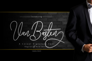 Van Basten Font: The Perfect Script for Modern Crafts