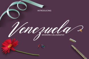 Venezuela Font Review: Elegant Script for Branding